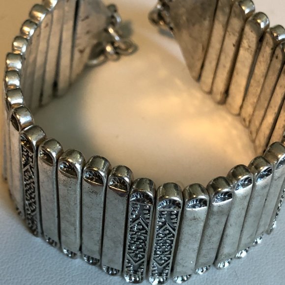 LUCKY BRAND Silver-Tone Link Bracelet - Picture 4 of 12